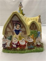 Snow White & The Seven Dwarfs Ceramic Cookie Jar