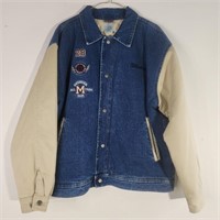 The Disney Store- Quilted Mickey Jean Jacket, Med.