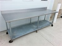 Stainless Steel 8ft Table