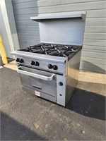 Vulcan 6 Burner Range w/Standard Oven