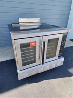 Lang Single Stack Convection Oven on Casters