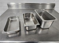 Stainless Steel 1/3 Pans