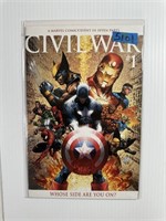 CIVIL WAR #1 COVER B