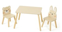 OOOK CHILDRENS TABLE AND CHAIR SET TABLE