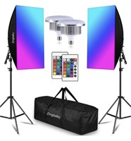 ZINGBABU SOFTBOX LIGHTING KIT 20x28IN 2PC