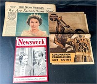 1950'S ROYAL FAMILTY EPHEMERA