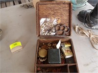 Jewelry Box and Contents, qty misc.