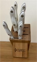 CUTCO Pearl White Knife Set - SEE DESC