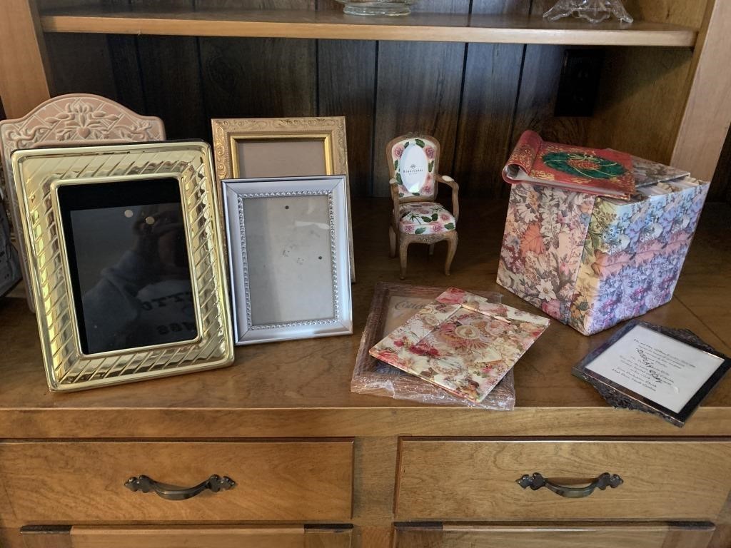 Picture albums and small picture frames