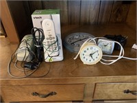 Telephones and clocks