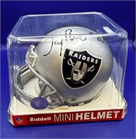 Riddell Mini Helmet, Raiders- Signed