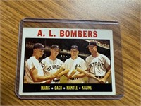 1964 Topps AL BOMBERS Mantle, Maris, Cash, Kaline