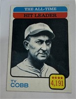 1973 Topps Ty Cobb #471 All-Time Hits