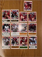 1986 McDonald's NFL Misc. Lot Some not scratched