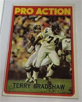 1972 Topps #120 Terry Bradshaw Pro Action