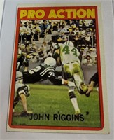 1972 Topps #126 John Riggins PRO ACTION