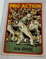 1972 Topps #132 Bob Griese Pro Action