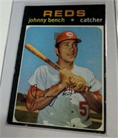 1971 Topps Johnny Bench #250-EXCELLENT