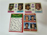 1974 Topps ALL-Star + Cardinals Team Card