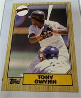 1987 Topps Tony Gwynn Card-EXCELLENT