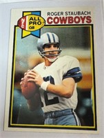 1979 Topps Roger Staubach-ALL PRO Excellent