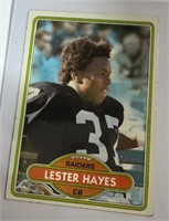 1980 Topps Lester Hayers Card-EXCELLENT