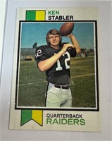 1973 Topps Ken Stabler Card-EXCELLENT
