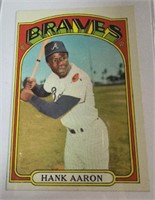 1972 Topps Hank Aaron Card-EXCELLENT