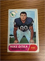 1968 Topps Mike Ditka #162