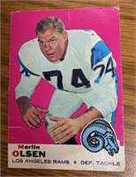 1969 Topps #34 Merlin Olsen