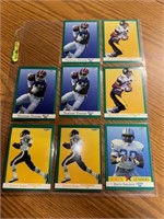1991 Fleer NFL Sanders, Seau, Woodson, Thomas Set