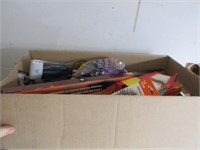 BOX FILLED WITH ASSORTED ITEMS