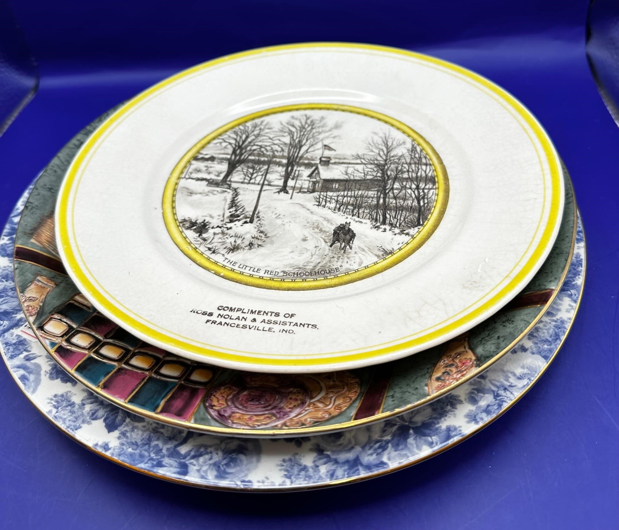 Three Decorative Plates
