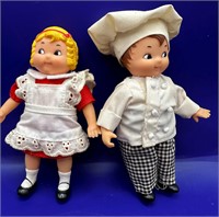 The Cambell Kids Dolls 4.5" Tall