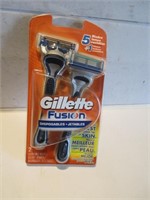 NEW 2 PACK GILLETTE FUSION  DISPOSABLE RAZORS