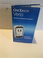 ONE TOUCH VERIO BLOOD GLUCOSE METER