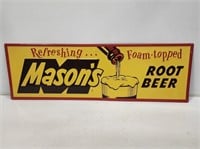 SST Mason's Root Beer Embossed Sign