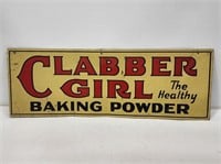 DST Clabber Girl Baking Powder Sign