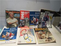 VARIOUS OLD SPORT MAGAZINES