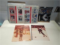 COLLECTION OF HOCKEY, BASEBALL PICTURES, COLLECTBL