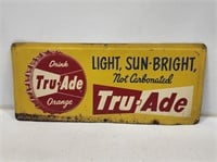 1959 SST Tru-Ade Orange Sign