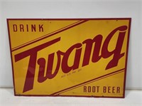 SST Twang Root Beer Tacker Sign