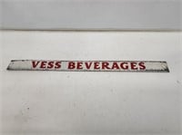 Vess Beverages Display Rack Sign