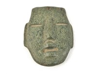 Mezcala/Sultepec  Pre-Columbian green stone mask
