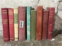 (1) COLLECTION OF OLD BOOKS