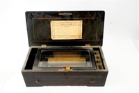 Antique Swiss (Geneve)  6-Tune music box