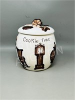 vintage Cookie Time cookie jar - 8" h
