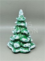 Ceramic Christmas tree - no lights - 6" tall