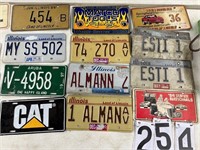 License plates