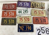 License plates